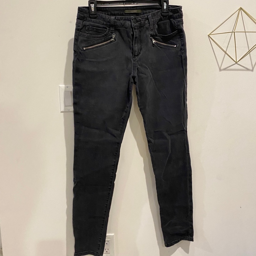Joe’s Jeans skinny with zipper detailing